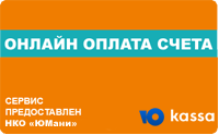 Онлайн оплата счета