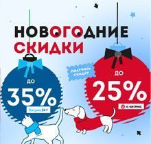 Новогодние скидки на «Битрикс24» и «1С-Битрикс: Управление сайтом»
